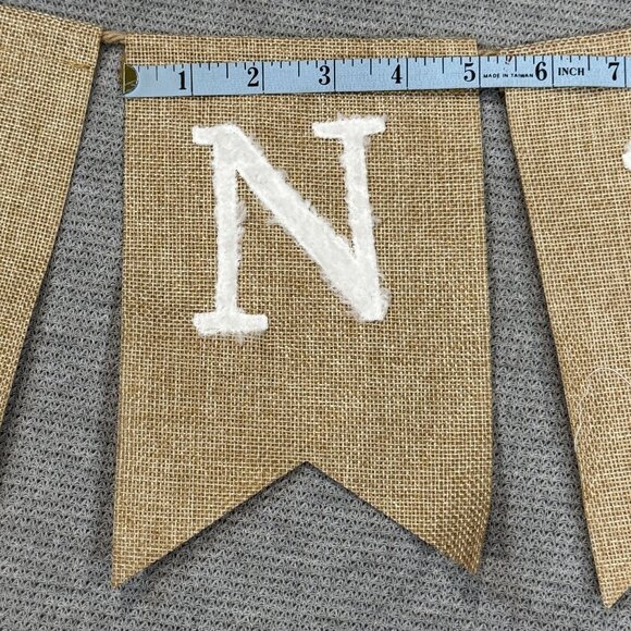 Rustic Give Thanks Burlap Banner Thanksgiving Seasonal Decor Mantel Hobby Lobby - Picture 7 of 11